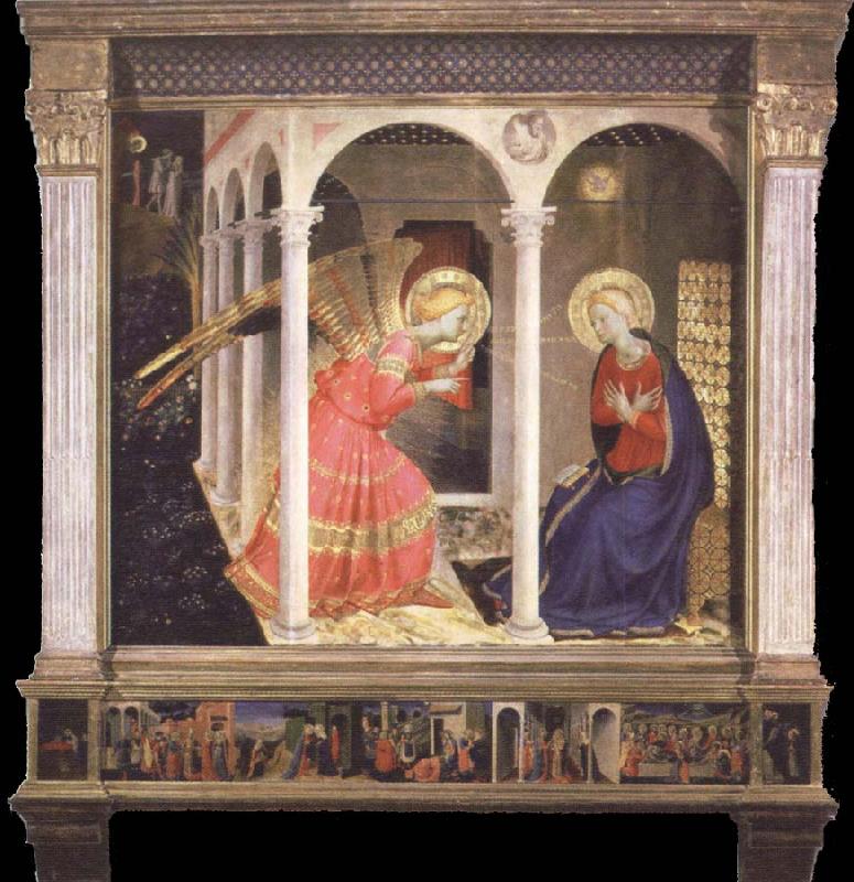 Fra Angelico The Annunciation oil painting picture